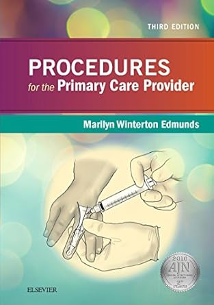 procedures for the primary care provider 1st edition marilyn winterton edmunds phd anp/gnp 0323340032,