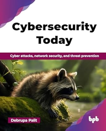 cybersecurity today cyber attacks network security and threat prevention 1st edition debrupa palit