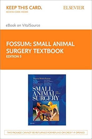 small animal surgery textbook elsevier ebook on vitalsource small animal surgery textbook elsevier ebook on