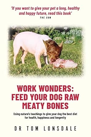 work wonders feed your dog raw meaty bones 1st edition dr tom lonsdale 0645726567, 978-0645726565