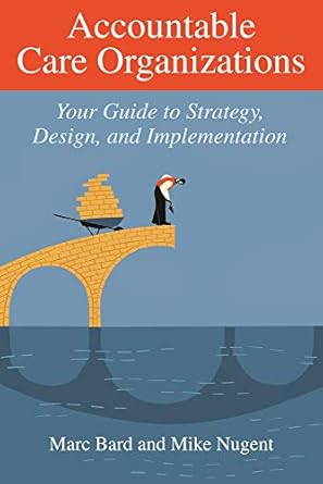 accountable care organizations your guide to strategy design and implementation 1st edition marc bard