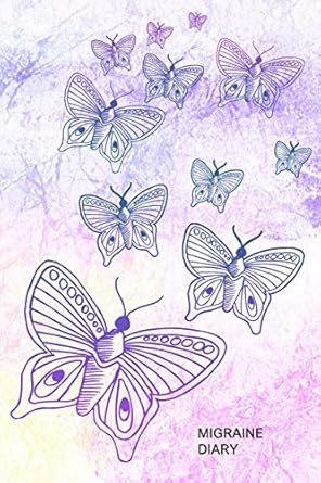 migraine diary headache tracker record severity location duration triggers relief measures of migraines and