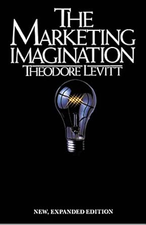 marketing imagination new 1st edition theodore m levitt 0029190908, 978-0029190906