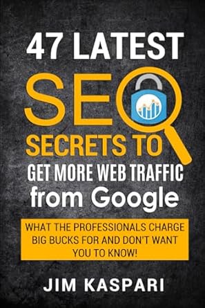 47 latest seo secrets to getting more web traffic from google what the professionals charge big bucks for and