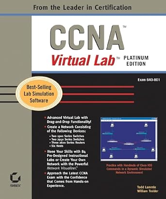ccna virtual lab 1st edition todd lammle ,william tedder 0782130372, 978-0782130379