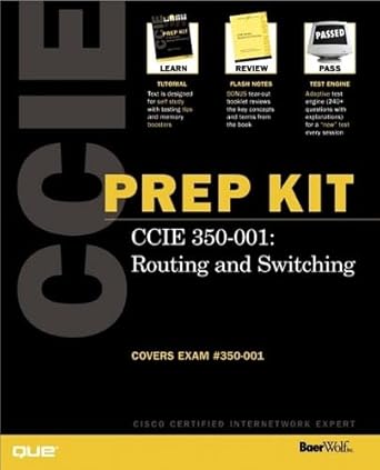 ccie prep kit 350 001 routing and switching 1st edition lucent netcare 078972359x, 978-0789723598