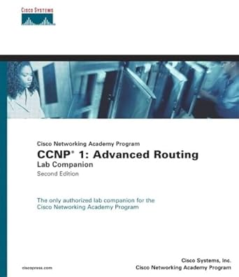 ccnp 1 advanced routing lab companion 1st edition cisco systems inc 158713134x, 978-1587131349