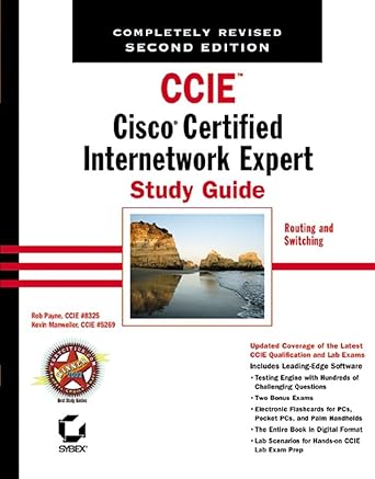 ccie cisco certified internetwork expert study guide routing and switching 1st edition rob payne ,kevin