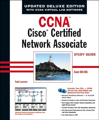ccna cisco certified network associate study guide exam 640 801 1st edition todd lammle 078214392x,