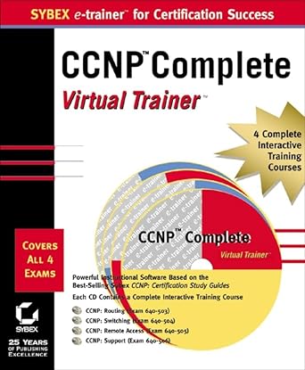 ccnp complete virtual trainer 1st edition todd lammle ,todd lammle et al 078215011x, 978-0782150117