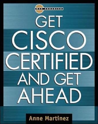 get cisco certified and get ahead 1st edition anne martinez 0071352589, 978-0071352581