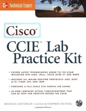 cisco ccie lab practice kit 1st edition stephen hutnik ,michael satterlee 007212766x, 978-0072127669