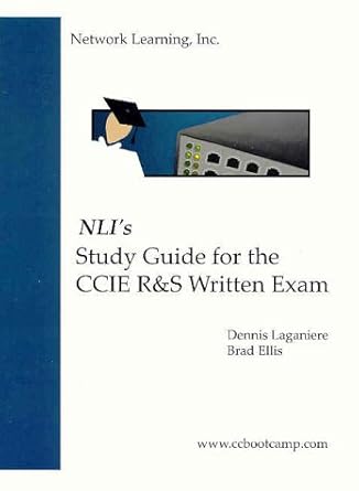 nlis study guide for the ccie rands written exam 1st edition dennis laganiere ,brad ellis 1931881006,