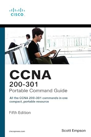 ccna 200 301 portable command guide 1st edition scott empson 0135937825, 978-0135937822