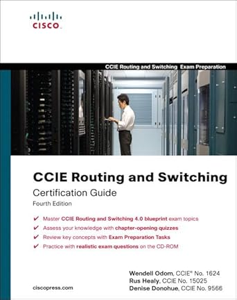 ccie routing and switching certification guide 1st edition wendell odom ,rus healy ,denise donohue