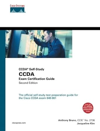 ccda exam certification guide ccda self study 1st edition a anthony bruno ,jacqueline kim 1587200767,