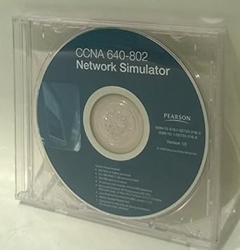 ccna 640 802 network simulator 1st edition wendell odom 1587202166, 978-1587202162