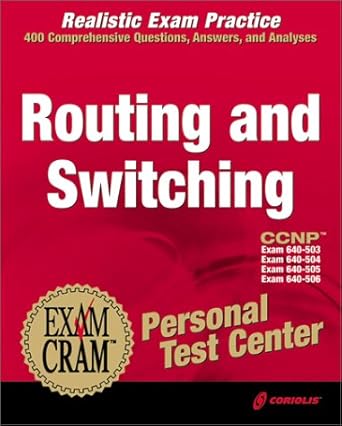 ccnp routing and switching exam cram personal test center 1st edition cip author team ,cip author team hecht,
