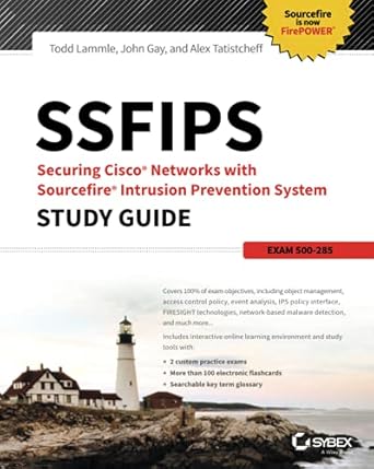 ssfips securing cisco networks with sourcefire intrusion prevention system study guide exam 500 285 1st