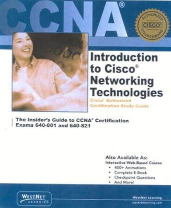 ccna intro introduction to cisco networking technologies 1st edition tawnya sawyer 1586761463, 978-1586761462