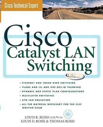 cisco catalyst lan switching 1st edition louis d rossi 0071349820, 978-0071349826