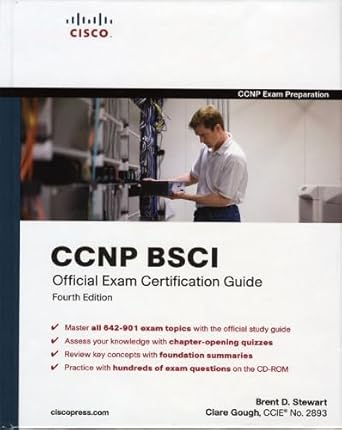 ccnp bsci official exam certification guide 1st edition brent d stewart 158720147x, 978-1587201479