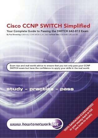 cisco ccnp switch simplified 1st edition mr farai tafa ,paul w browning 0955781566, 978-0955781568
