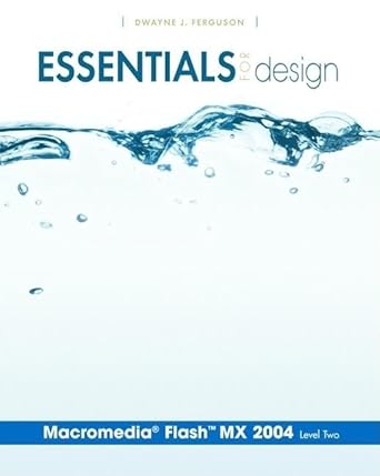 essentials for design macromedia flash mx 2004 level 2 1st edition dwayne j ferguson 0131867598,
