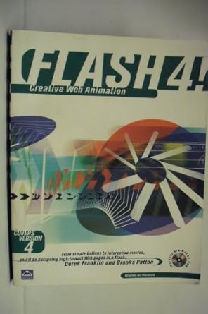 flash 4 creative web animation 1st edition derek franklin ,brooks patton 0201354705, 978-0201354706