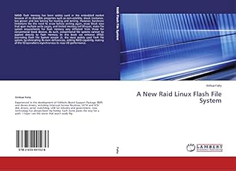 a new raid linux flash file system 1st edition xinhua fahy 3659441937, 978-3659441936