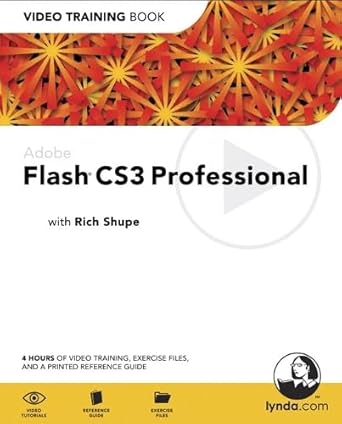 adobe flash cs3 professional video training book 1st edition rich shupe 0321445511, 978-0321445513