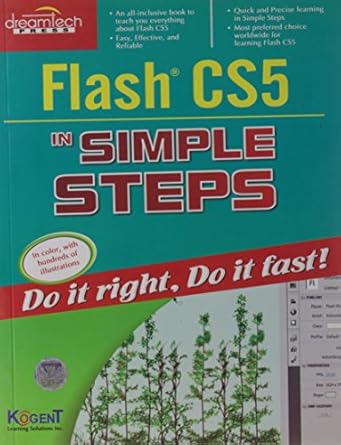 flash cs5 in simple steps 1st edition kogent learning solutions inc 9350040794, 978-9350040799