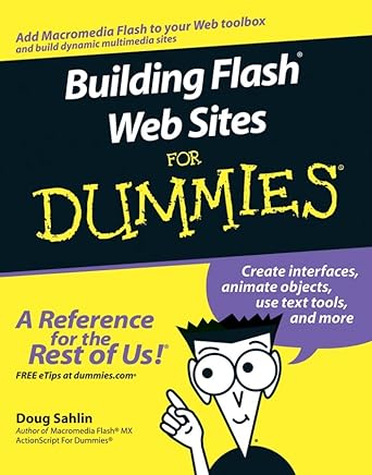 building flash web sites for dummies 1st edition doug sahlin 0471792209, 978-0471792208