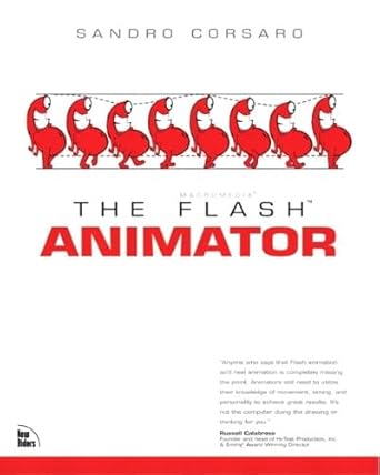 the flash animator 1st edition sandro corsaro 0735712824, 978-0735712829