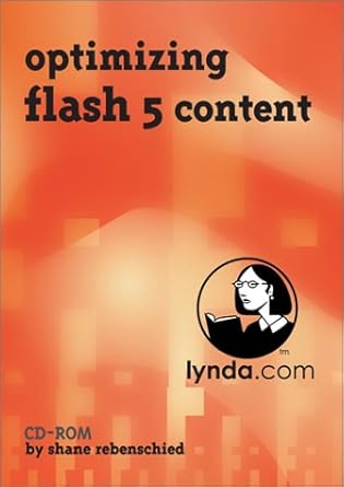 optimizing flash content 1st edition shane rebenschied 193072716x, 978-1930727168