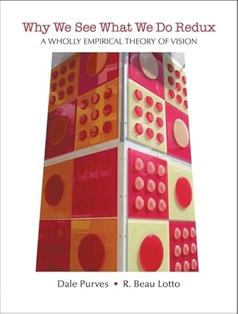 why we see what we do redux a wholly empirical theory of vision 1st edition dale purves ,beau r lotto