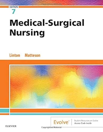 medical surgical nursing 1st edition adrianne dill linton bsn mn phd rn faan ,mary ann matteson phd rn faan
