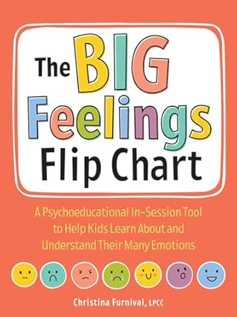 the big feelings flip chart a psychoeducational in session tool to help kids learn about and understand their