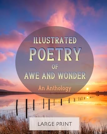 illustrated poetry of awe and wonder an anthology large print a dementia friendly vision friendly selection