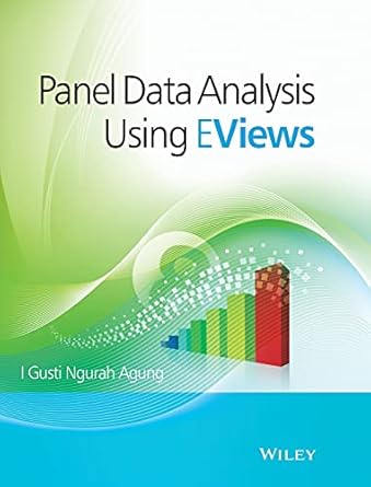 panel data analysis using eviews 1st edition i gusti ngurah agung 1118715586, 978-1118715581