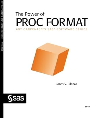 the power of proc format 1st edition jonas v bilenas 1590475739, 978-1590475737