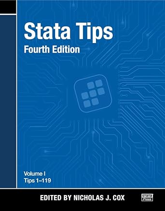 stata tips   volume i tips 1 119 1st edition nicholas j cox ,h joseph newton ,nicholas j cox 1597184071,