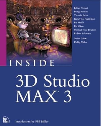 inside 3d studio max 3 1st edition phillip miller, et al 073570905x, 978-0735709058