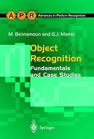 object recognition 1st edition m bennamoun ,george mamic 1852333987, 978-1852333980