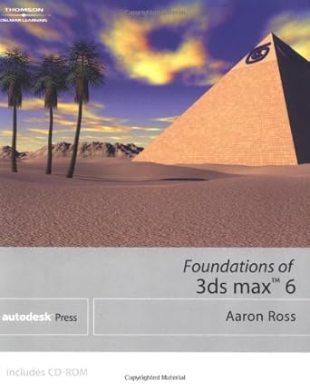 foundations of 3ds max 6 1st edition aaron f ross 1401864694, 978-1401864699