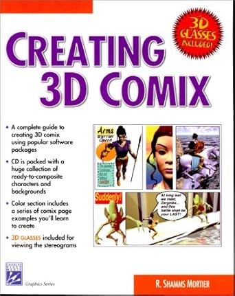 creating 3d comix 1st edition mortier ,bob kraus 1886801924, 978-1886801929