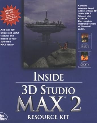 inside 3d studio max 2 resource kit 1st edition new riders ,steve elliott 156205953x, 978-1562059538