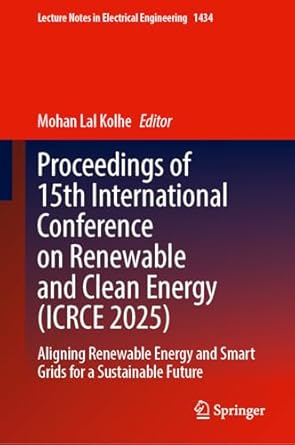 proceedings of 15th international conference on renewable and clean energy aligning renewable energy and