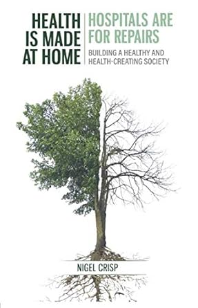 health is made at home hospitals are for repairs building a healthy and health creating society 1st edition