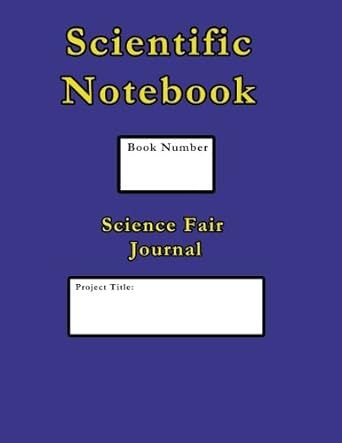 scientific notebook science fair journal and laboratory notebook 1st edition jon paul walton 0615839304,